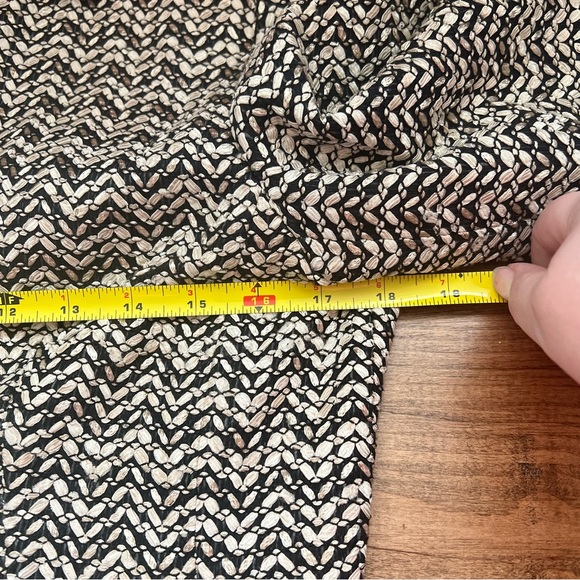 Talbots Champagne Gold and Black Patterned Blazer - Picture 6 of 7